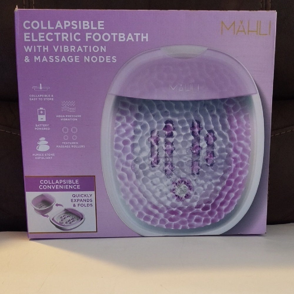 SALE: Purple Collapsible Electric Footbath
